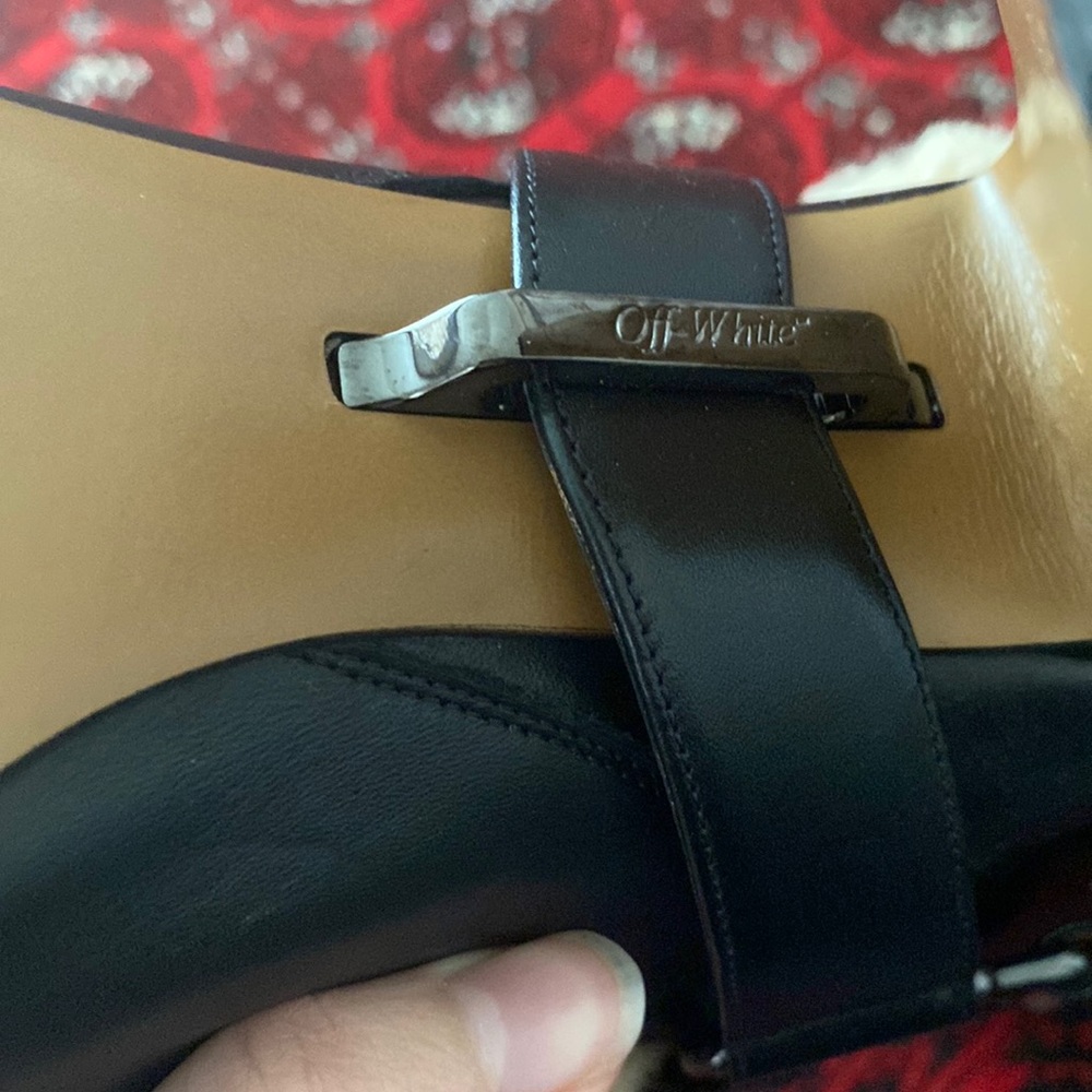 Off-White Leather Riding Boots “For Riding” - Picture 15 of 16